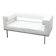 White leather sofa klöber