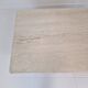 Robust Italian Travertine Coffee Table With two 3-leg Feet, 1980s