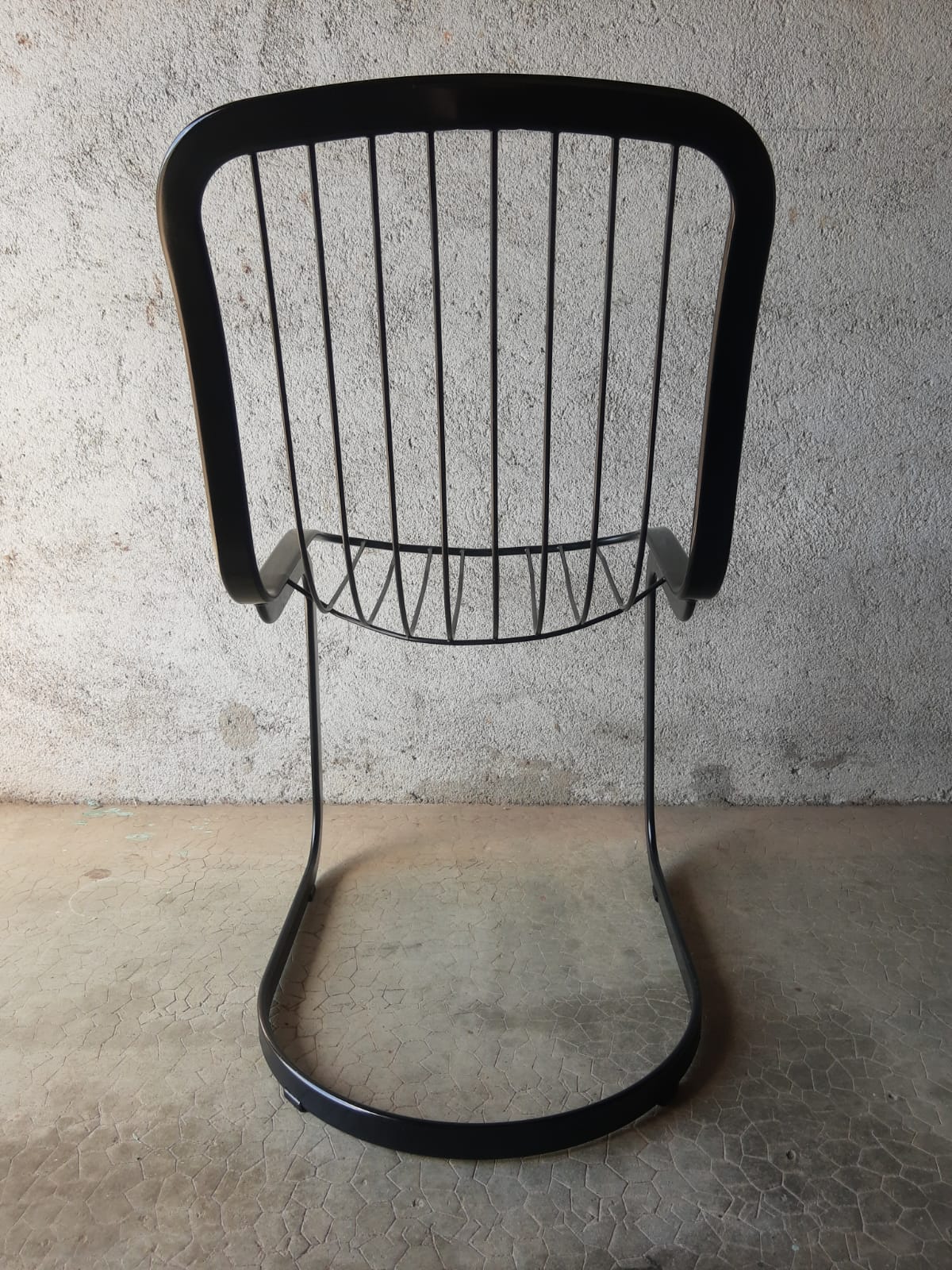 Set de 4 chaises vintage Cidue Italie années 70