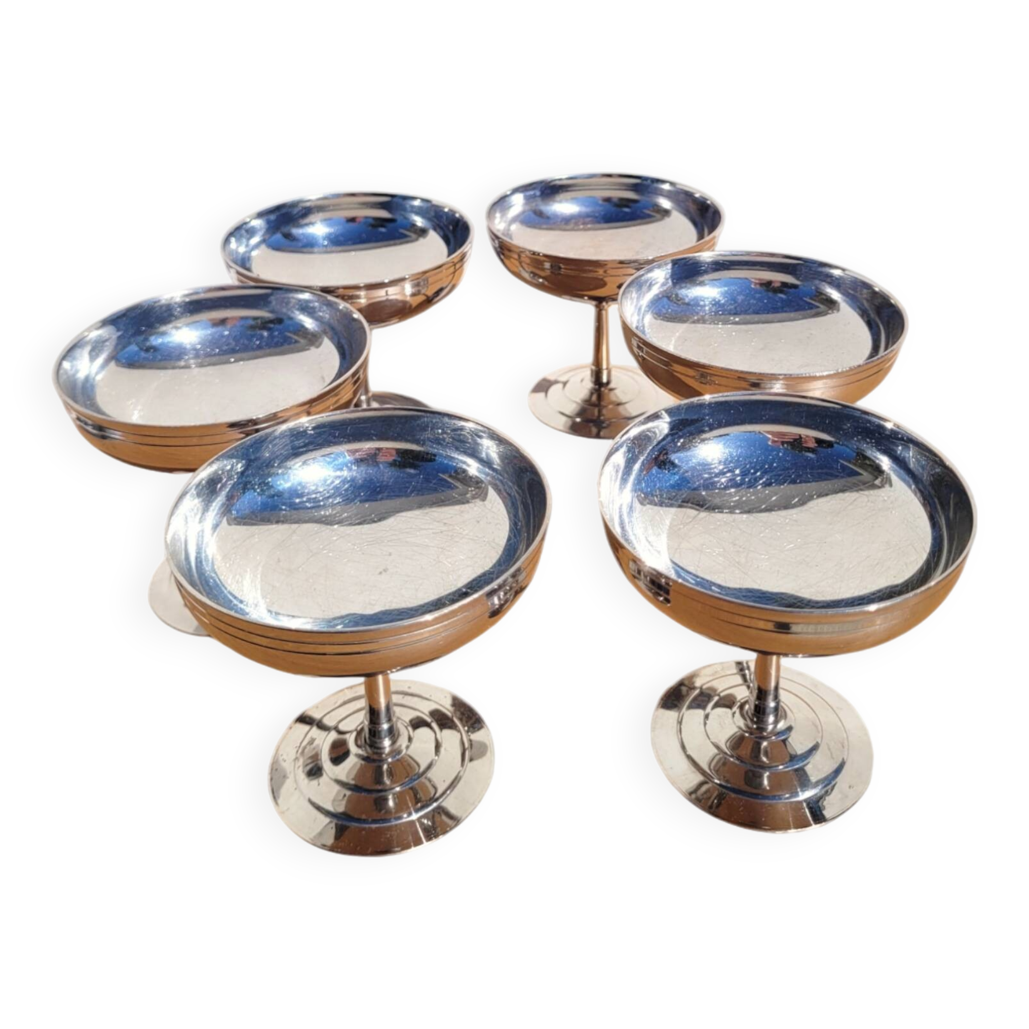 Letang Remy 1970 Ice Cream Sundae Service