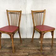 Pair of baumann bistro chairs