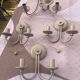 Chandeliers and wall lights