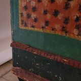 Armoire Autrichienne peinte à la main 19ème