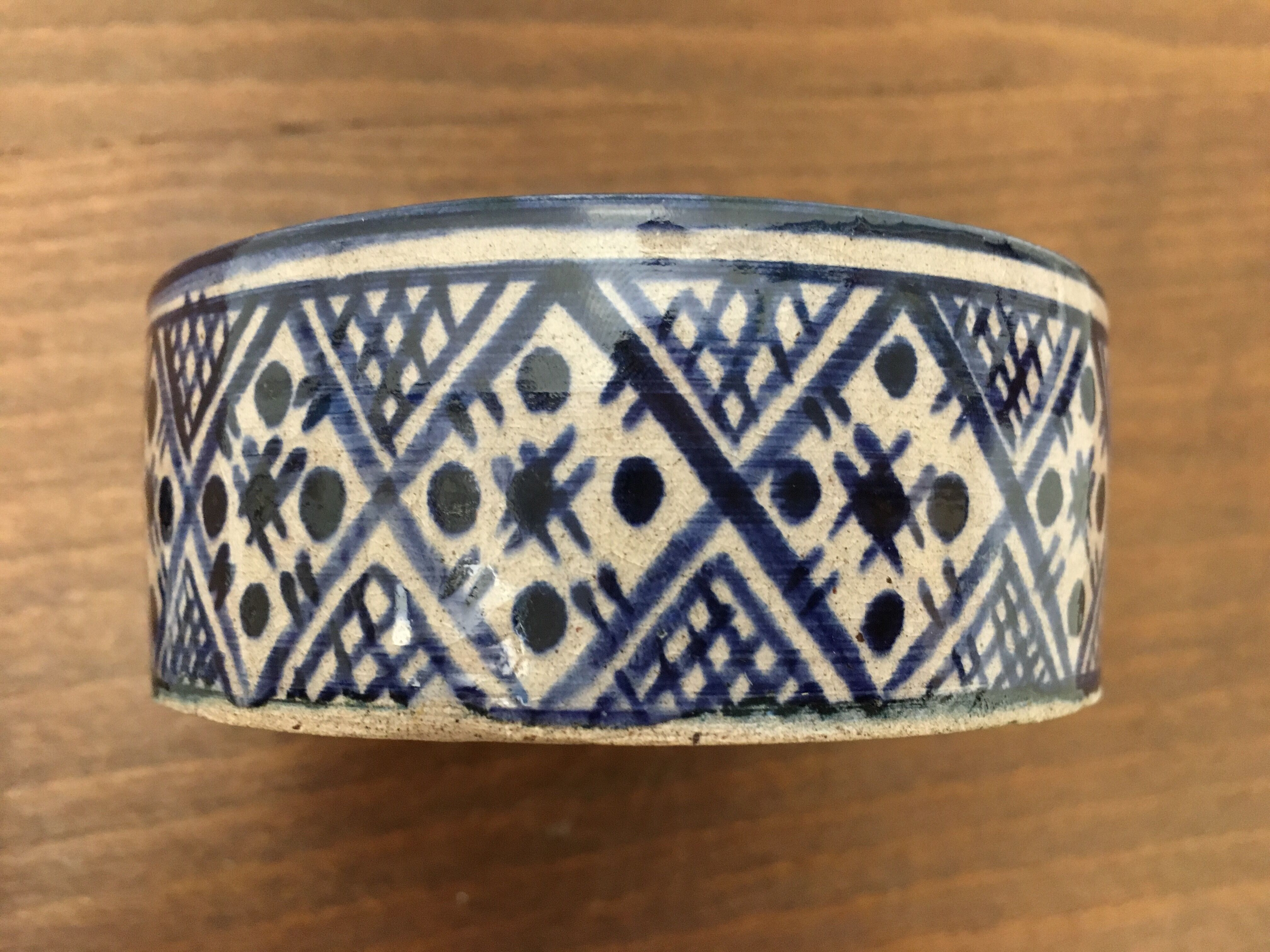 Moroccan ceramic box