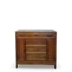 Commode de style Art Déco en bois de cerisier et noyer.