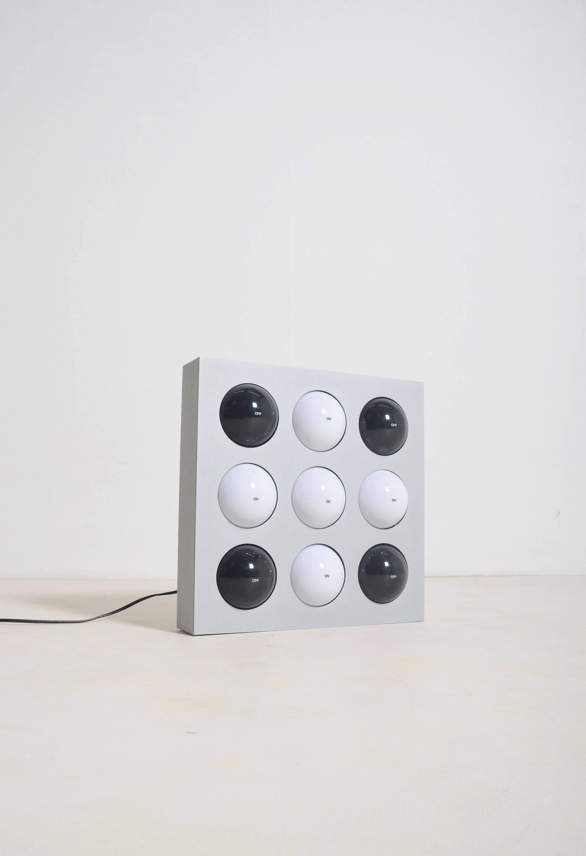 Fifty Fifty lamp designed by Paul Talman for Interaktives Licht Köln