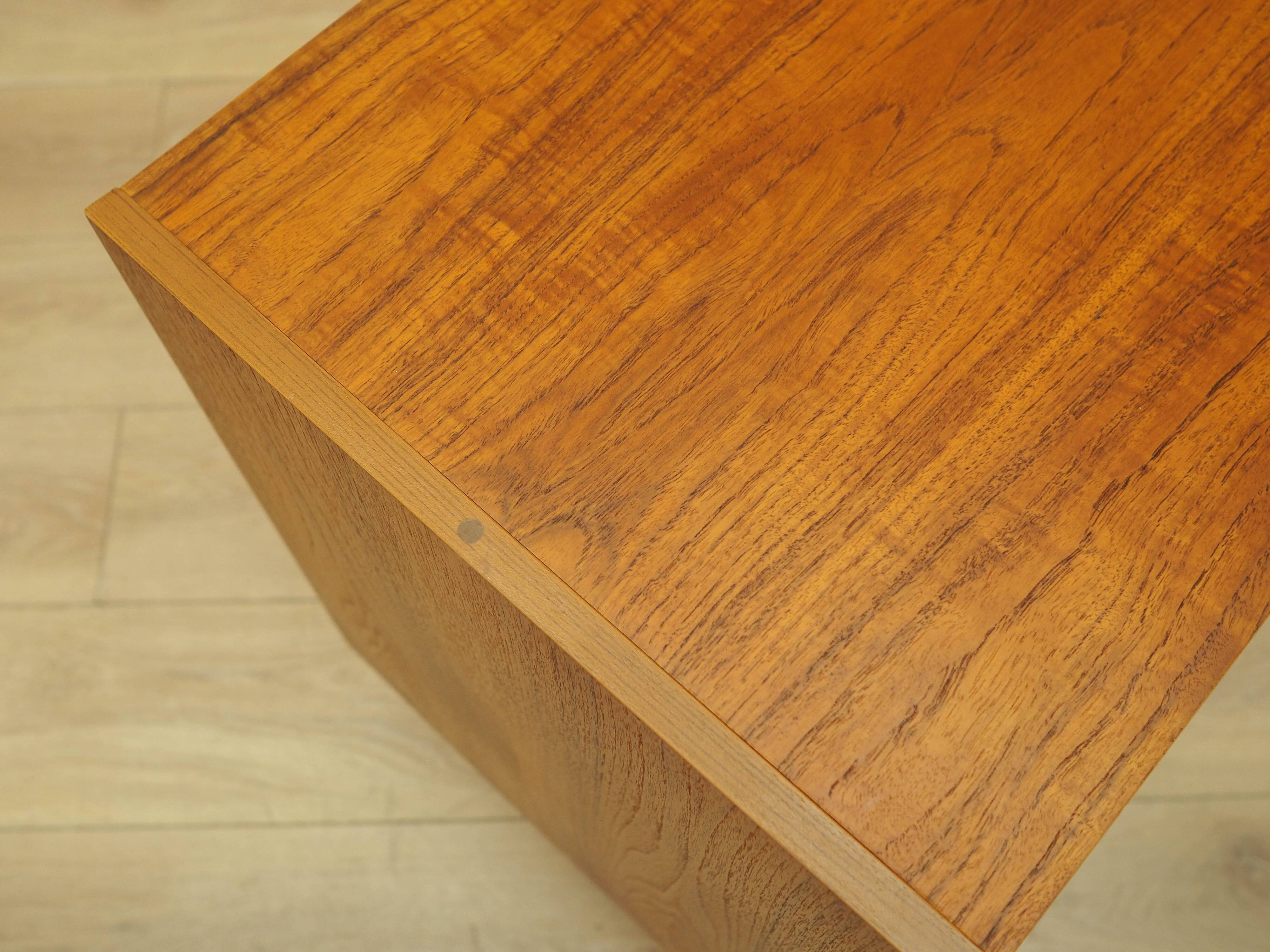 Commode en teck, design danois, années 1970, fabriquée au Danemark