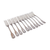 Antique forks silver metal service model to net