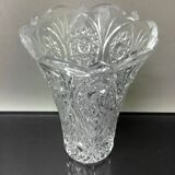 Vase / pressed glass