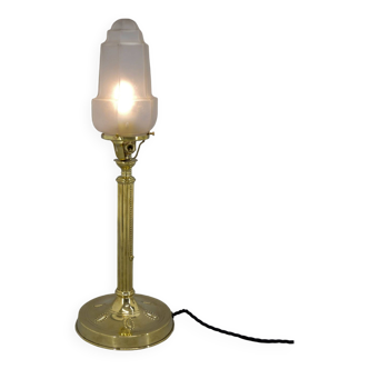 Art Nouveau Table Lamp, 1910s, Restored