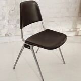 Vintage Knoll International 1601 Model stackable chairs 1970s