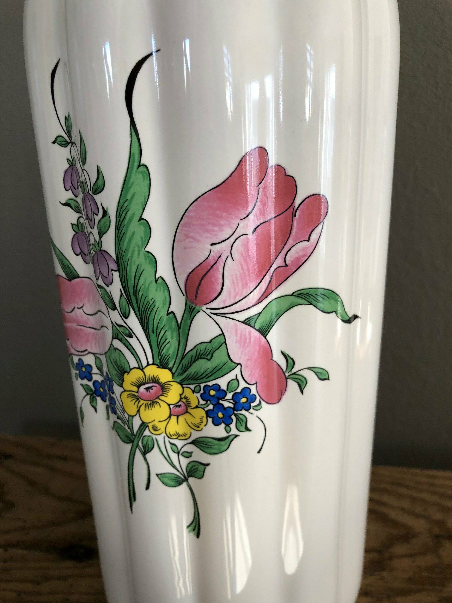 Old porcelain vase KG Luneville