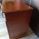 Rustic TV/HIFI unit with adjustable shelves