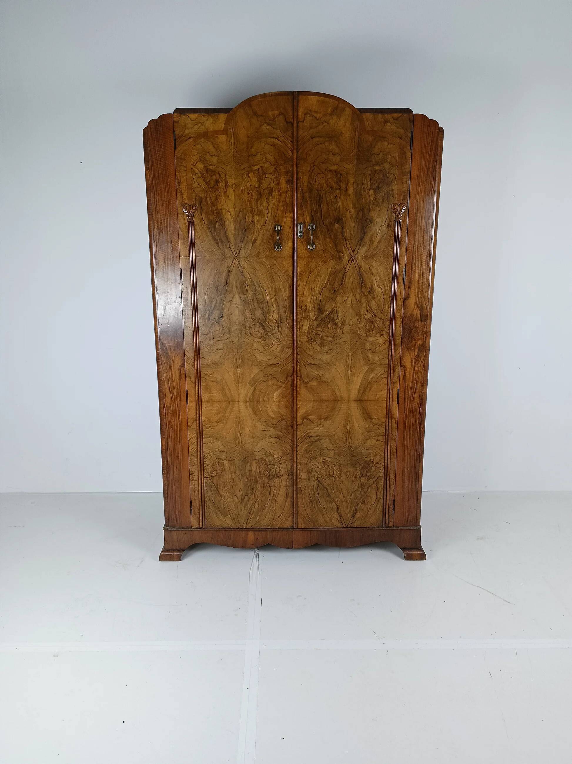 English antique wardrobe 1920's