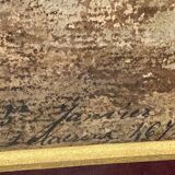 Original watercolor late nineteenth to the young shepherd