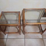 Bamboo trundle table