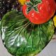 Vintage slipware fruit bowl