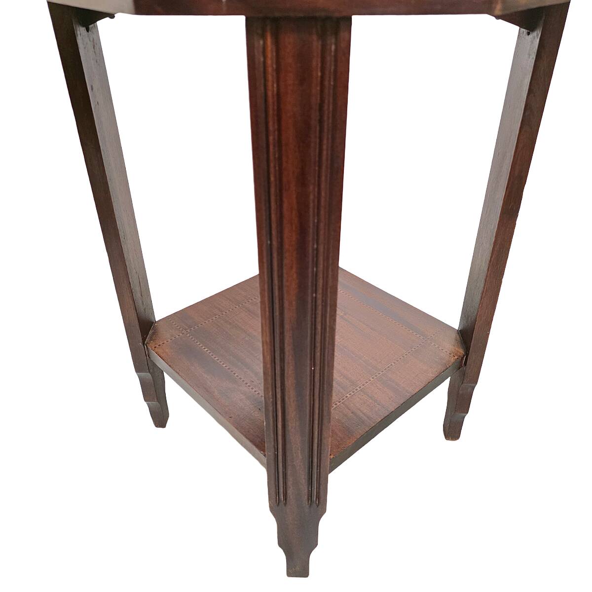 French Art Deco Mahogany Side Table, from around 1900
