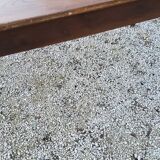 Farmhouse table in oak spindle legs nineteenth century