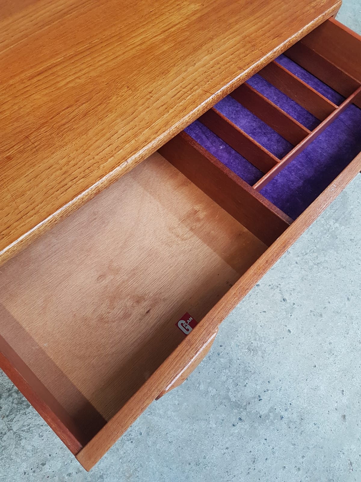 Teak G-Plan Fresco chest of drawers