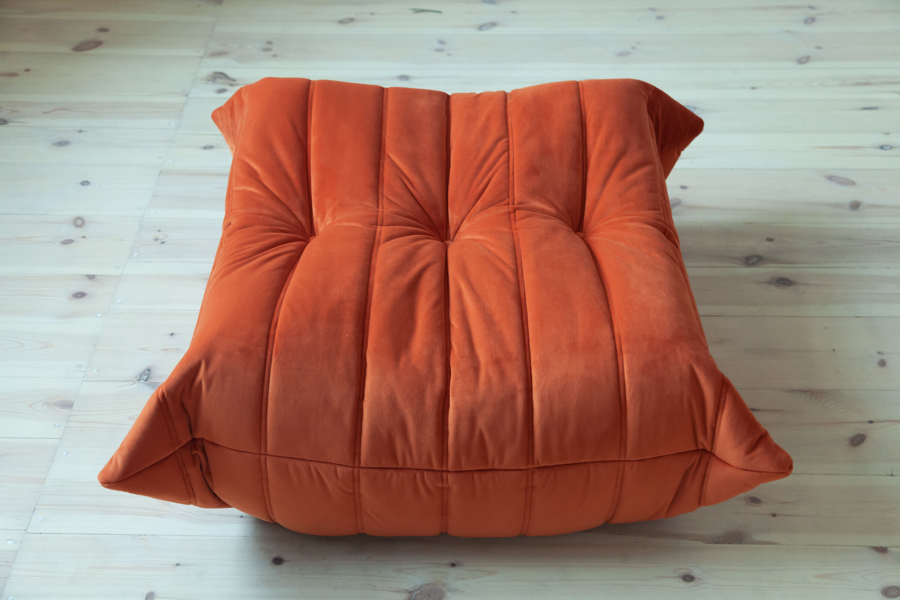 Togo armchair and footstool model designed by Michel Ducaroy 1973