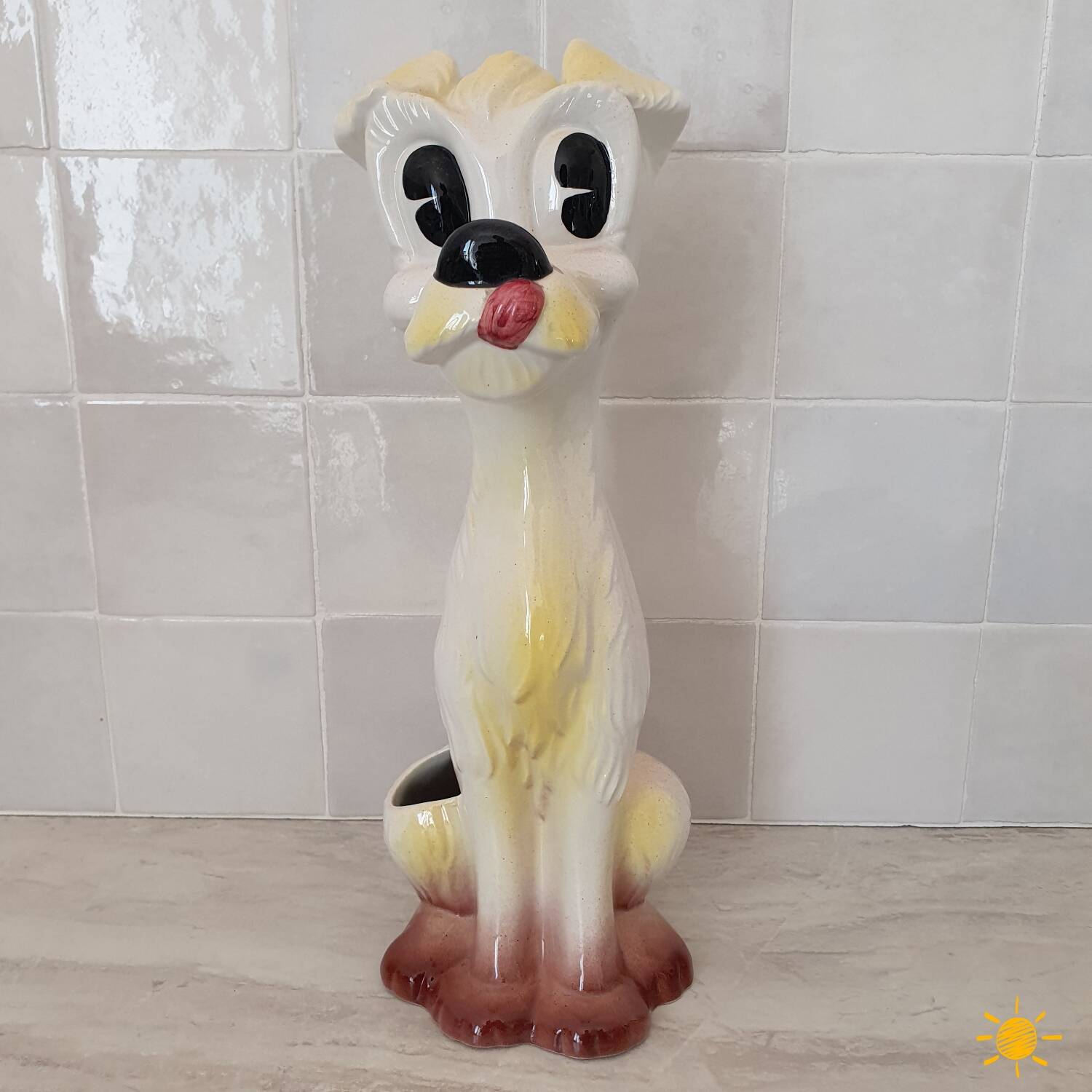 Ceramic dog