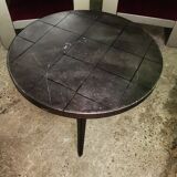 Set f 2 vintage club chairs and table
