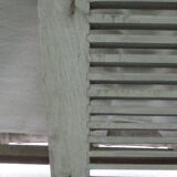 Volet ancien en bois percienne