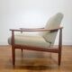 Vintage lounge chair in teak by Carl Straub, 1960