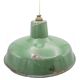 Hanging lamp in enamelled sheet metal