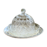 Crystal dish and bell