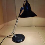 Lampe de bureau noir Aluminor années 80