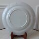 Decorative hand-painted ceramic plate 50s-60s