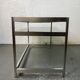 Aluminum and Glass Desk