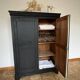 Parisian black velvet wardrobe