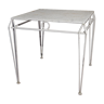 Mategot design garden table metal, 50/60