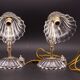 Set of 2 Art Decò Murano Glass Barovier e Toso style Table Lamp, 1940