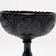 Vintage black decorative plate, Italy, 1960s