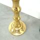 High gold candlestick vintage