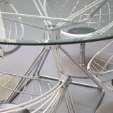 Rudi Verelst pour Novalux - Ensemble de salle à manger, années 1980.