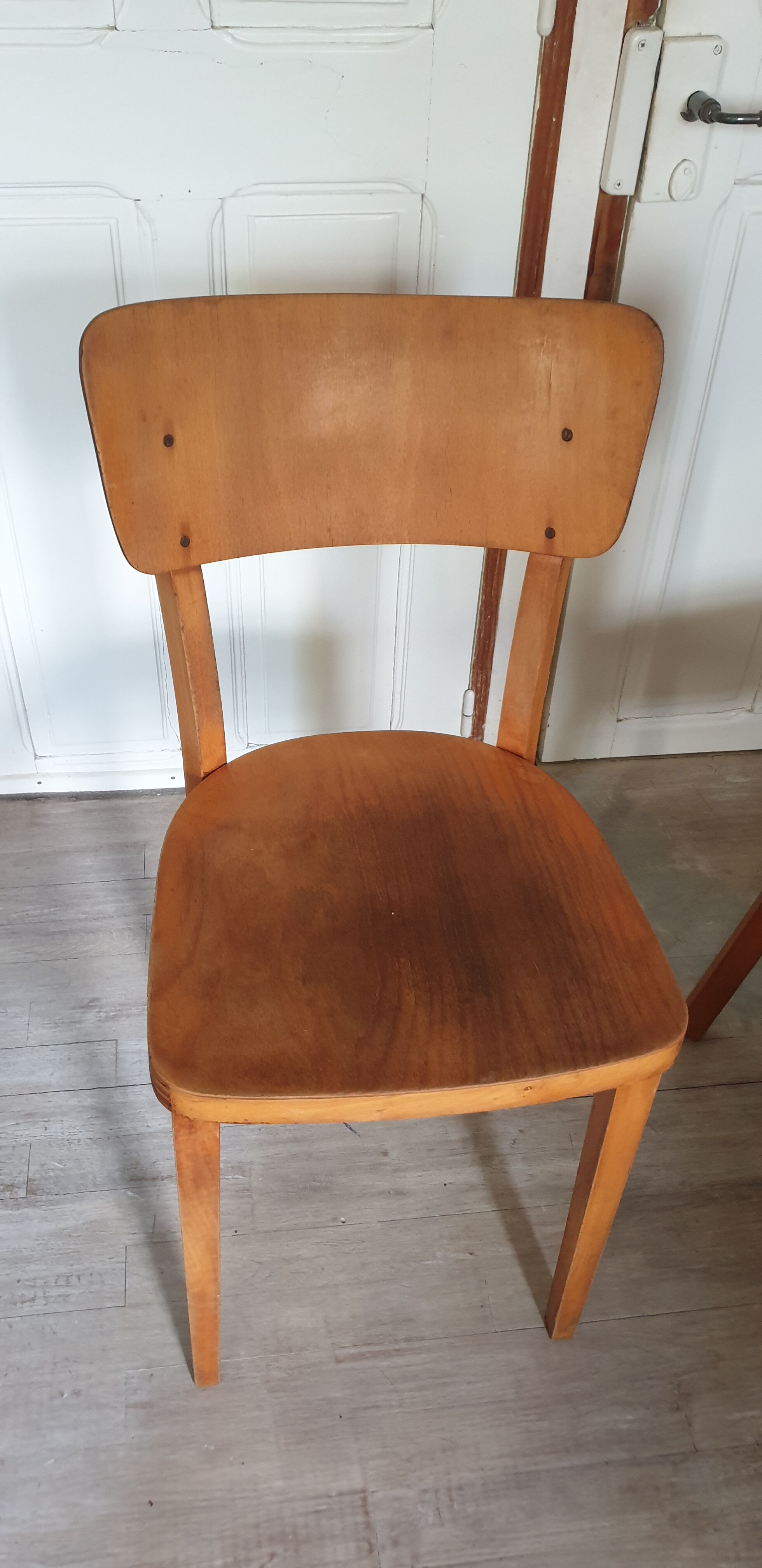 Four Thonet bistro chairs