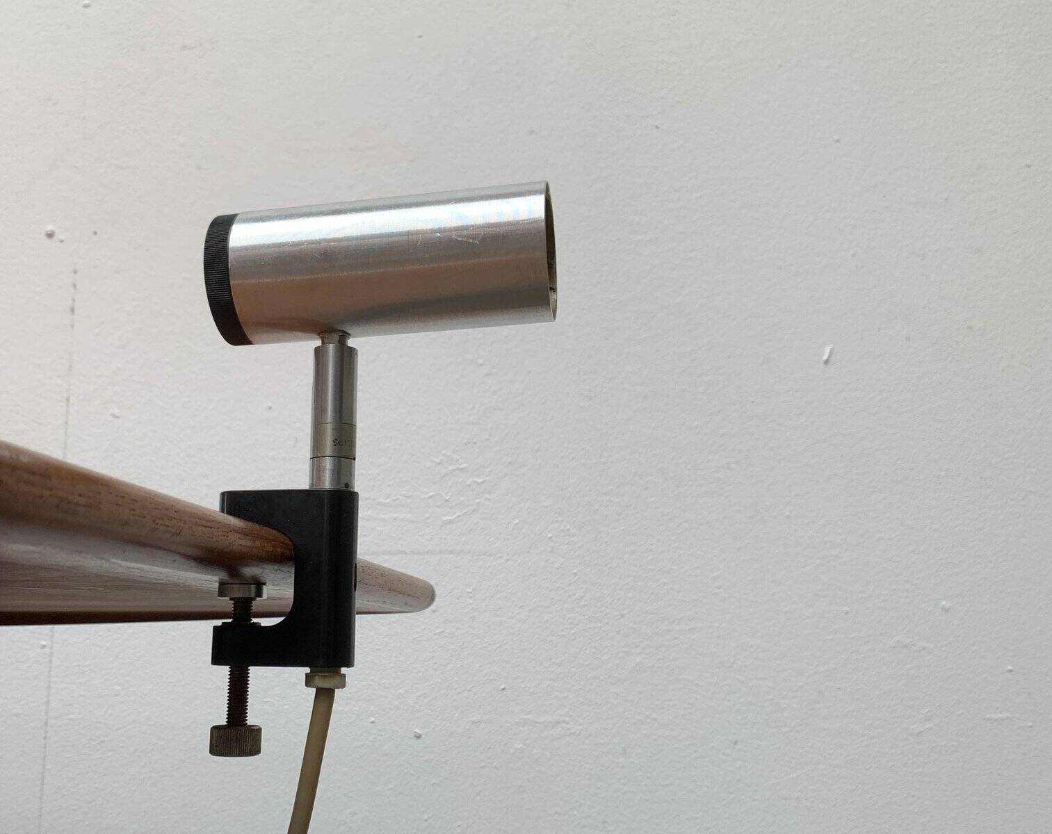 Vintage minimalist clip lamps from the space age, Table or Shelf, by Philips
