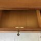 Bureau style Directoire 5 tiroirs et tablettes latérales