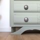 Commode Art Déco couleur vert fumé