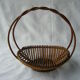 Vintage wicker basket