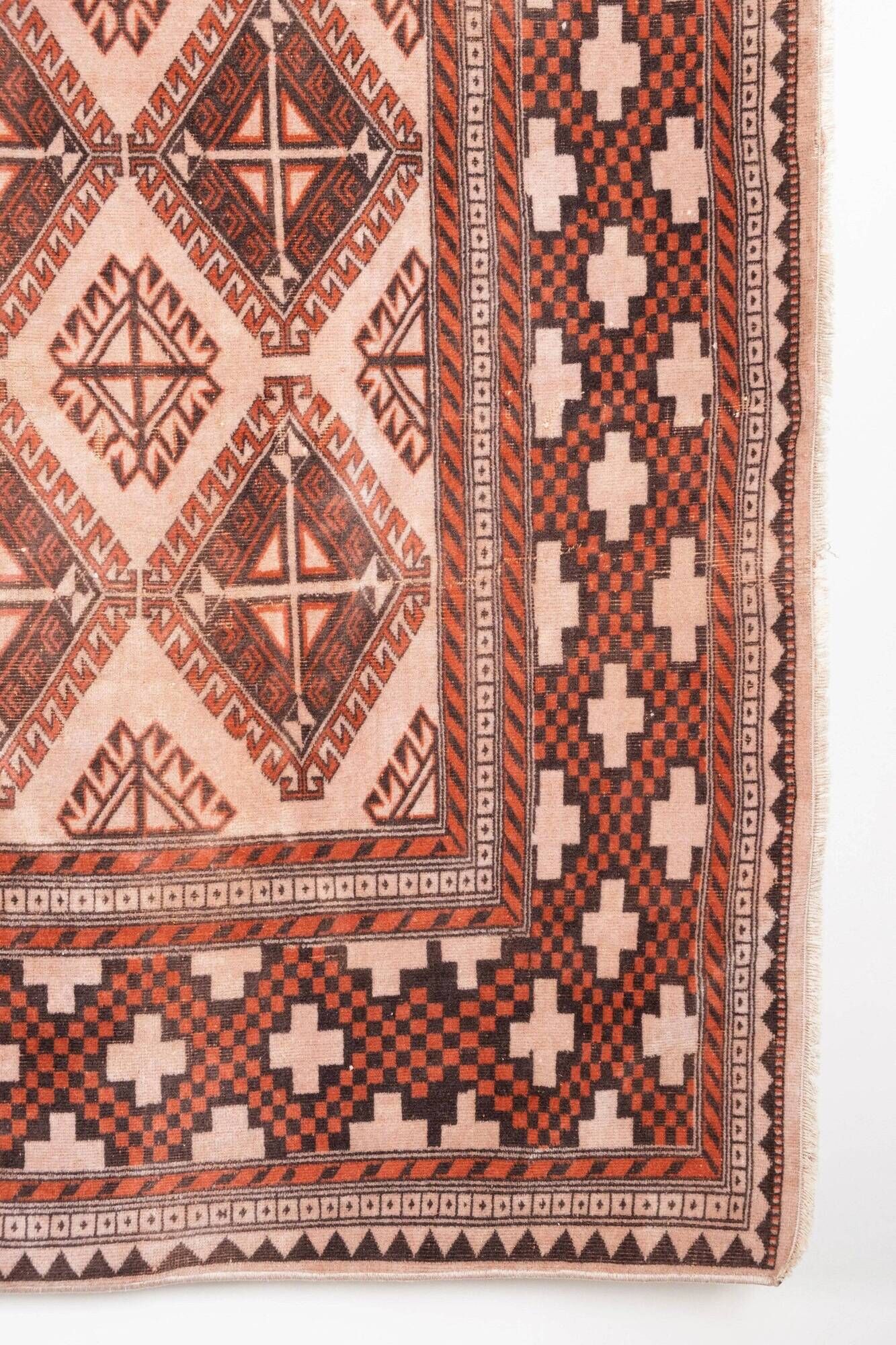 Tapis turc vintage fait main
