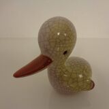 Austrian Ceramic Duck Pen Holder by Walter Bosse, 1950s