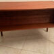 Vintage Danish teak desk by Gunnar Nielsen Tibergaard, 1960