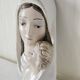 Vintage Italian wall ceramic Virgin and Child