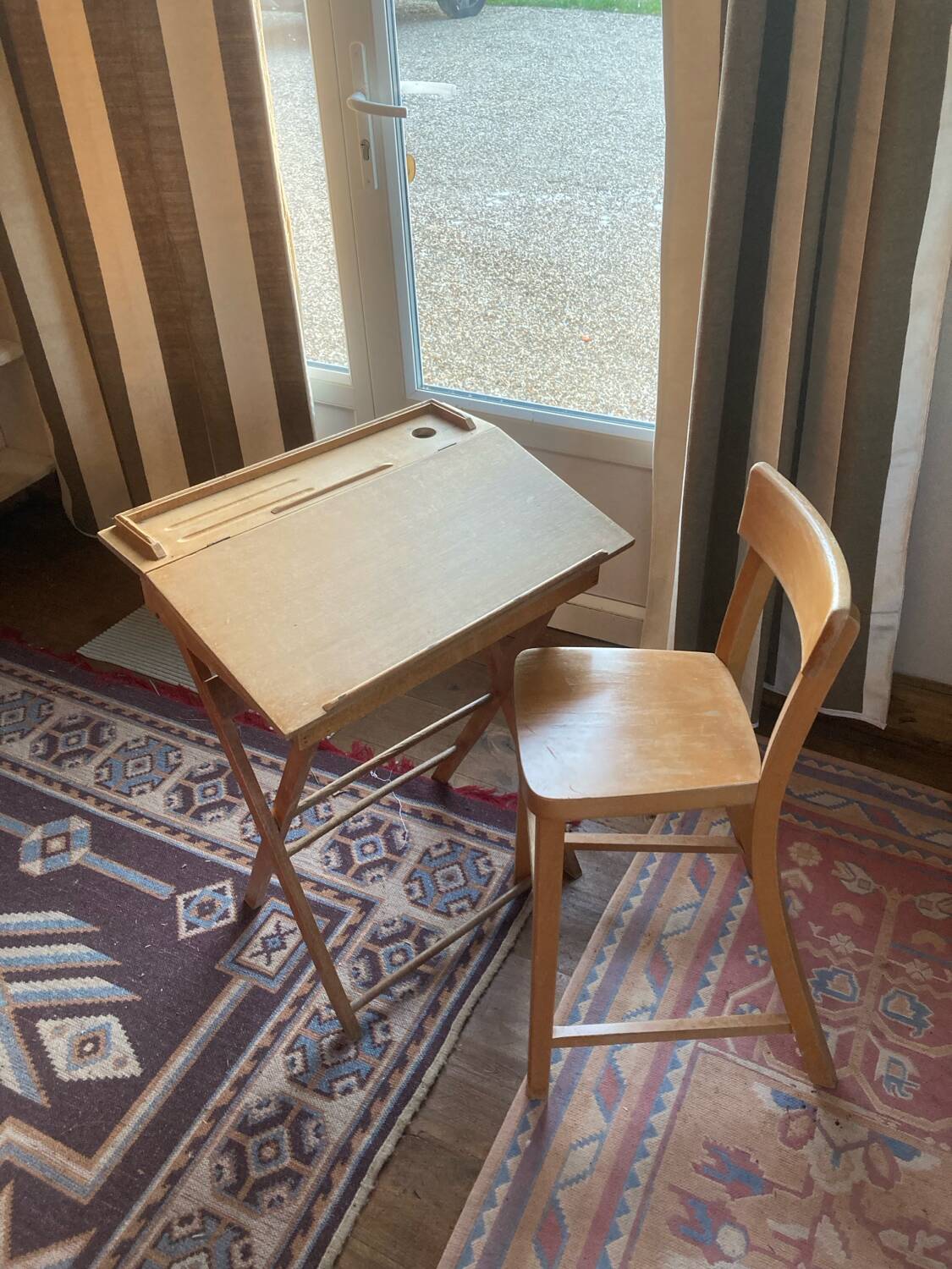 Children's desk and chair